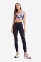 Desigual legginsy wzorzyste czarny 22WWKK13