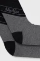 Κάλτσες με μείγμα κασμίρι Max Mara Leisure γκρί