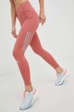 adidas Performance leggins de alergare Own The Run Winter tricotaj portocaliu HN0099