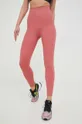 adidas Performance edzős legging Optime rózsaszín