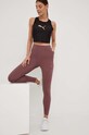 Puma legginsy do jogi Studio Yourmove Ultrabare fioletowy 522222