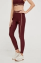 Puma edzős legging Deco Glam burgundia