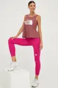 The North Face legginsy sportowe Flex różowy