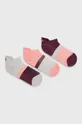 többszínű Asics zokni (3 pár) Női