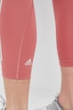 adidas Performance edzős legging Optime Trainicons rózsaszín HM1151