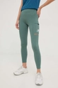 zielony New Balance legginsy do biegania All Terrain Damski