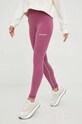 New Balance legginsy z elastanem fioletowy WP23510RAN