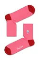 Happy Socks skarpetki różowy