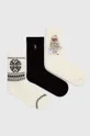 μπεζ Κάλτσες Polo Ralph Lauren 3-pack Γυναικεία