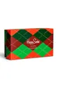 multicolor Happy Socks skarpetki Holiday Classics 3-pack Unisex