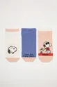 πολύχρωμο Κάλτσες women'secret Snoopy 3-pack