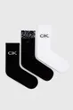 čierna Ponožky Calvin Klein 3-pak Dámsky
