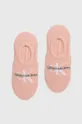 ροζ Κάλτσες Calvin Klein Γυναικεία