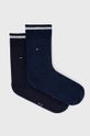 námořnická modř Ponožky Tommy Hilfiger 2-pack Dámský