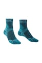 Ponožky Bridgedale Lightweight T2 Merino Sport beh tyrkysová 710200