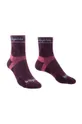 ružová Ponožky Bridgedale Ultralight T2 Merino Sport Dámsky