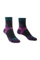 Čarape Bridgedale Ultralight T2 Merino Sport outdoor ljubičasta 710202