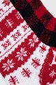 Ponožky Hollister Co. Multipack 2-pack KI354.2814.508 červená AW22
