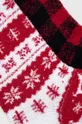 Čarape Hollister Co. Multipack 2-pack crvena