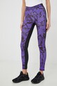 LaBellaMafia colanti cu elastan violet LB.25605