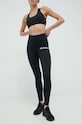LaBellaMafia legginsy treningowe Essentials z elastanem czarny LB.25980