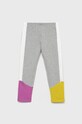 United Colors of Benetton gyerek legging elasztánnal szürke 3GNSGF01F.P