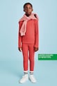 Otroške pajkice United Colors of Benetton Z elastanom roza 32BFCF027.G
