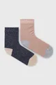ροζ United Colors of Benetton κάλτσες παιδικό (2-pack) Για κορίτσια
