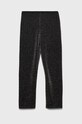 Sisley legginsy dziecięce wzorzyste czarny 3VI3XF00D.G
