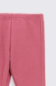 Coccodrillo legginsy dziecięce ZC2122601WOK bordowy AW22