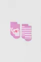 μωβ Κάλτσες μωρού OVS 2-pack Για κορίτσια