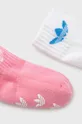 ροζ Παιδικές κάλτσες adidas Originals 2-pack
