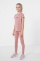 rosa 4F leggings per bambini Ragazze