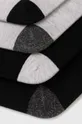 Detské ponožky Skechers (4-pak) čierna