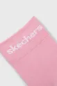 Otroške nogavice Skechers (4-pack) roza