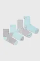 γκρί Skechers κάλτσες παιδικό (4-pack) Για κορίτσια