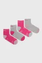 ljubičasta Dječje čarape Skechers Za djevojčice