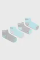 siva Otroške nogavice Skechers 4-pack Dekliški