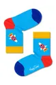 Παιδικές κάλτσες Happy Socks 4-pack  86% Οργανικό βαμβάκι, 12% Πολυαμίδη, 2% Σπαντέξ