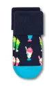 Detské ponožky Happy Socks 3-pak viacfarebná