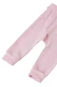 pastelowy różowy Reima legginsy niemowlęce
