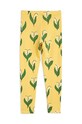 Mini Rodini legginsy dziecięce 2273011223 żółty AW22