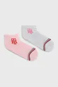rózsaszín Tommy Hilfiger gyerek zokni (2 pár) Gyerek