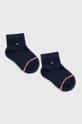 granatowy Tommy Hilfiger skarpetki dziecięce (2-pack) Dziecięcy