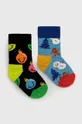 multicolor Happy Socks skarpetki dziecięce Holiday 2-pack Dziecięcy