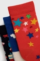 Дитячі шкарпетки Happy Socks 3-pack барвистий