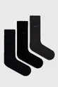 čierna Ponožky BOSS 3-pak Pánsky