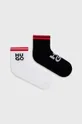 μαύρο HUGO κάλτσες (2-pack) Ανδρικά