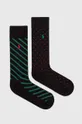 μαύρο Κάλτσες Polo Ralph Lauren 2-pack Ανδρικά