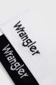 Wrangler κάλτσες (2-pack) μαύρο